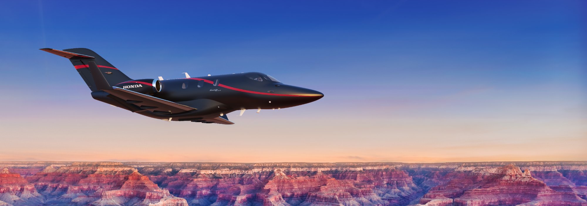 HondaJet CGI render